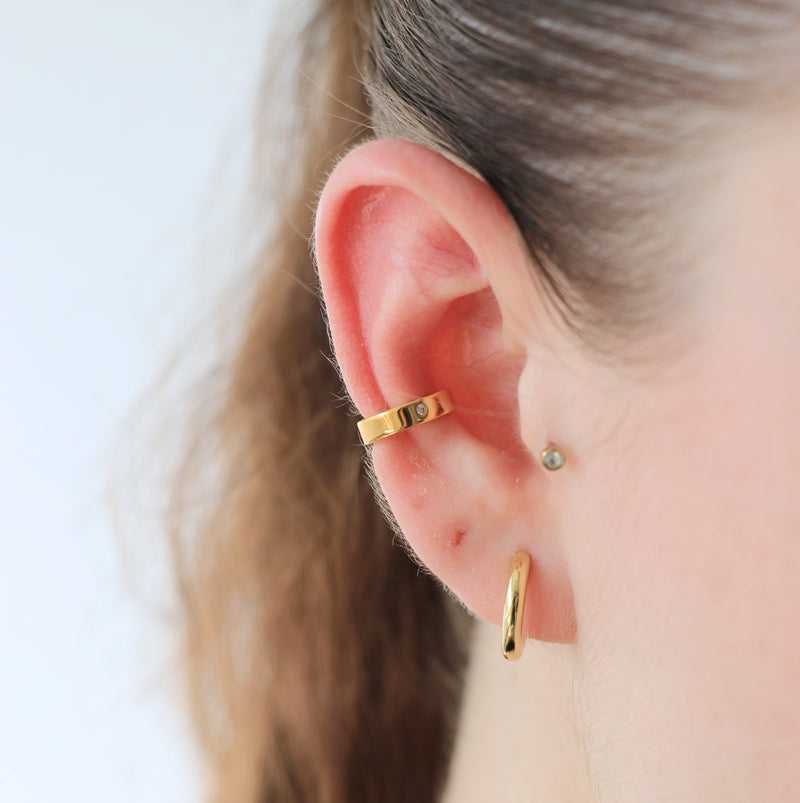 Ear cuff Inlaid - Gold