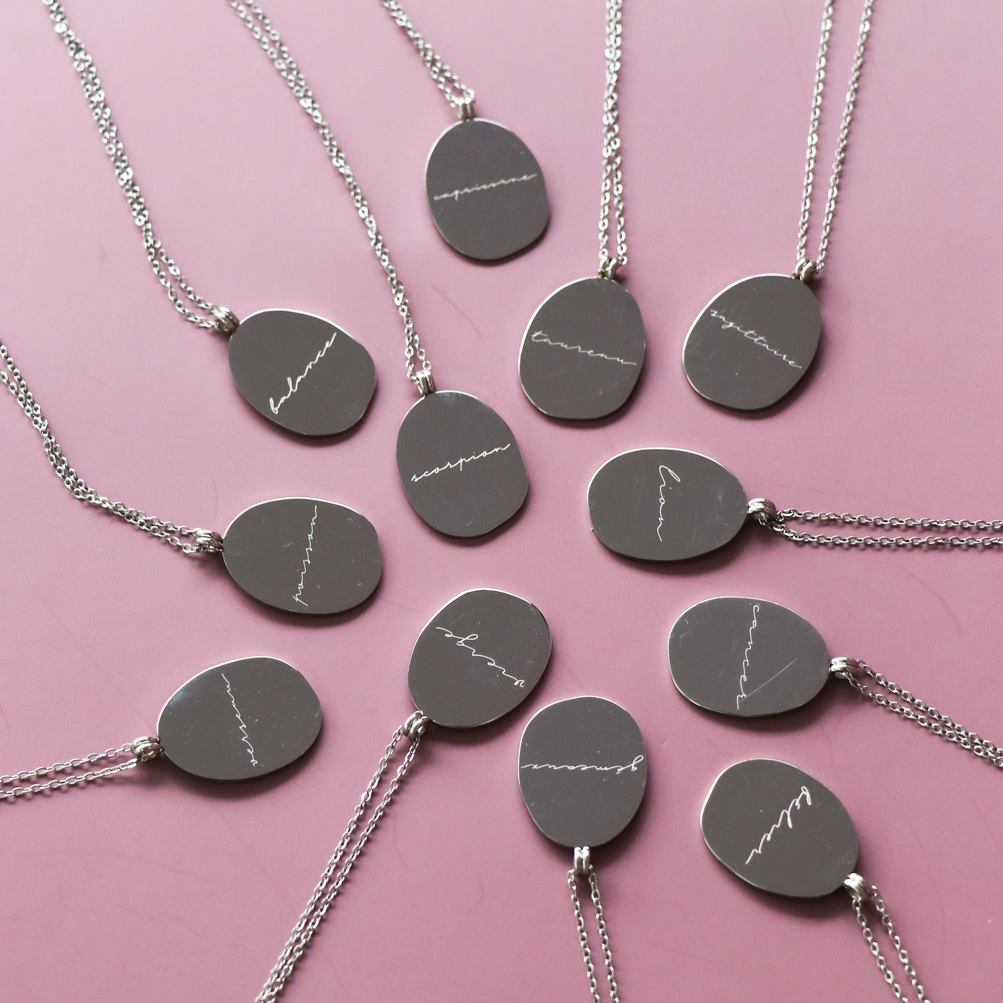 The Zodiac Necklace Silver HoraceJewelry