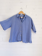 Uniqlo - Chemise à manches courtes en coton – seconde main