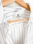 Babaton - Chemise blanche lignée – seconde main