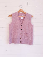 Débardeur en tricot rose lilas pâle Twik – seconde main