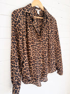 Chemise léopard fluide H&M – seconde main