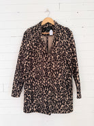 Veste longue léopard en polar léger Vero Moda – seconde main