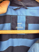 Chemise à rayures bleu marine et bleu royal Aerie – seconde main – vue 3