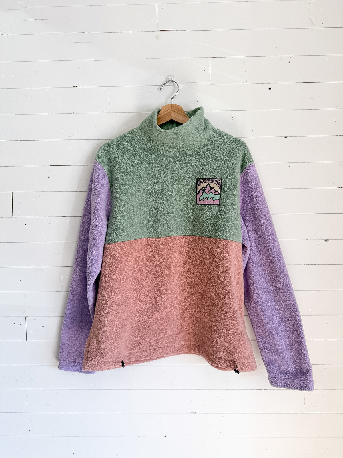 Notice The Reckless - Polar colorblocked avec col montant – seconde main