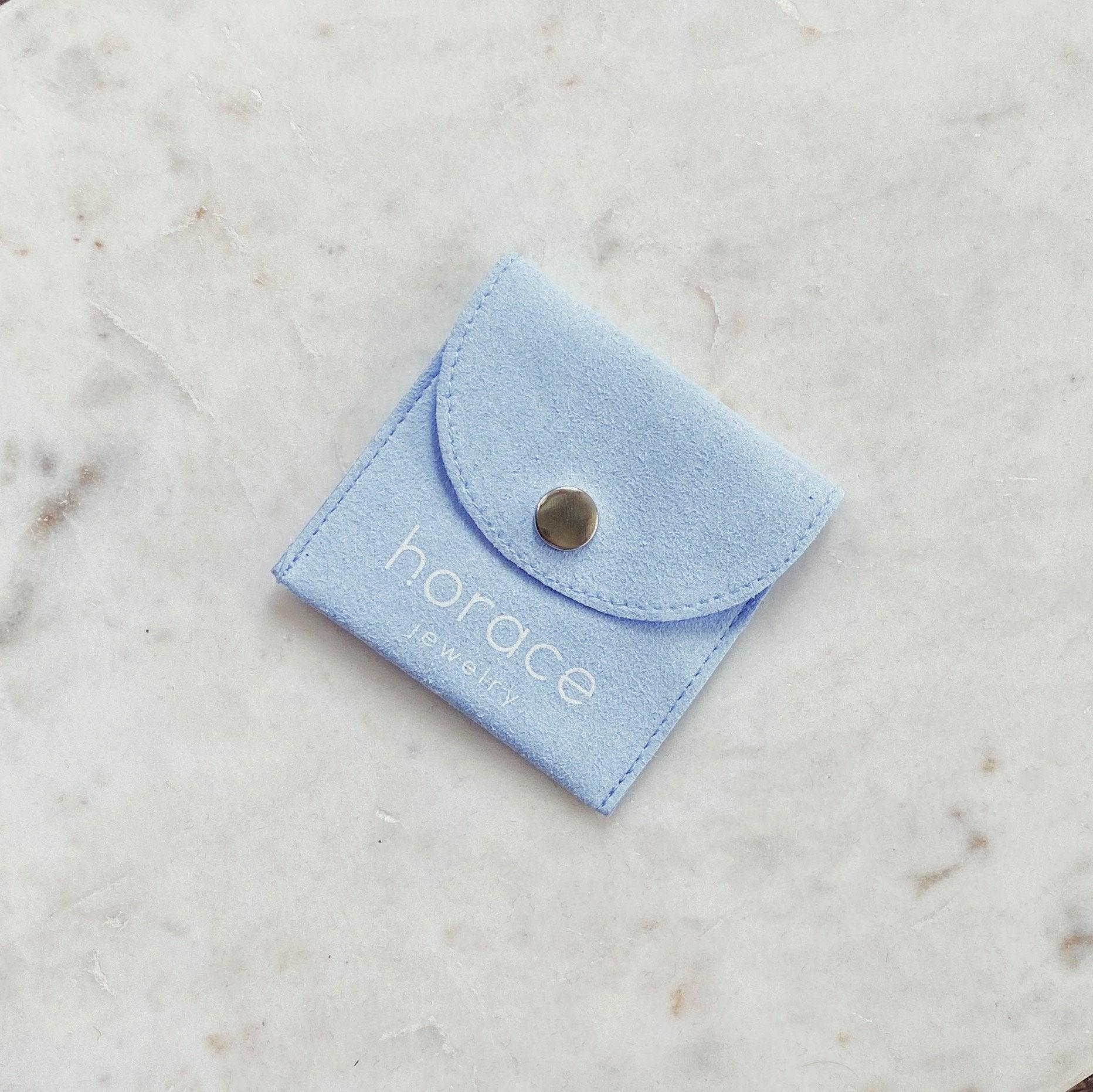 Pochette cadeau petite 6 x 6 cm (idéale pour bagues et petites boucles d'oreilles) - HoraceJewelry