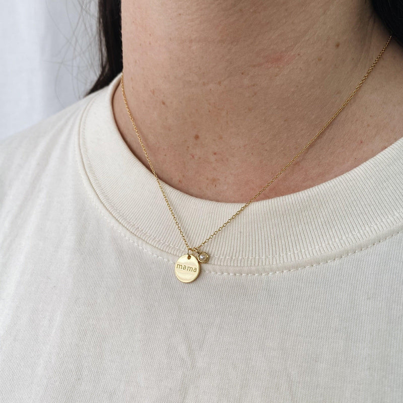 Collier MAMA - Or - HoraceJewelry