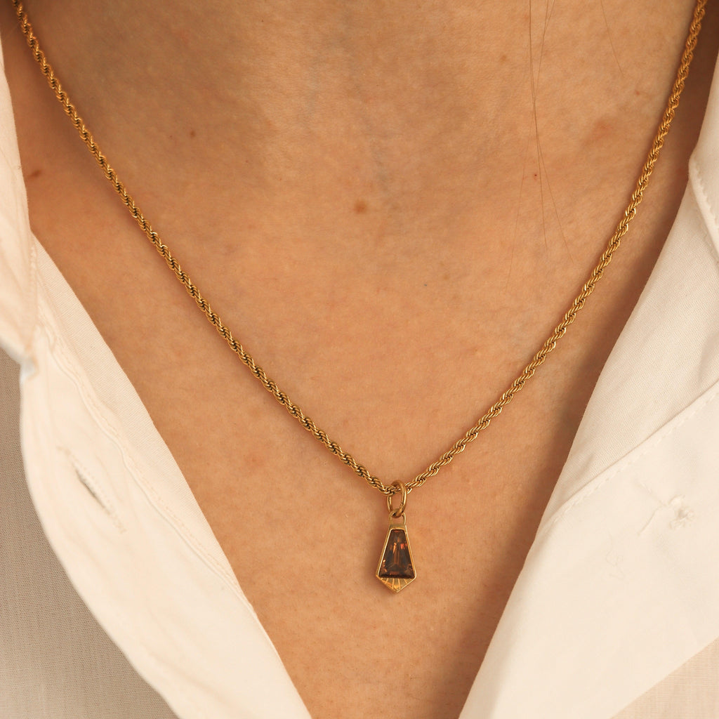 Le Pendentif Smokey - HoraceJewelry
